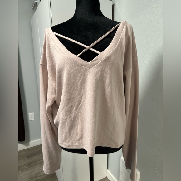 CBRAND Have it Your Way Reversible Top - Cream NWT - Picture 1 of 5